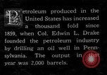Standbild Bohren von Öl United States USA, 1923, aus Sekunde 19 historischem Filmmaterial Videoclip 65675050546
