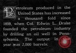 Standbild Bohren von Öl United States USA, 1923, aus Sekunde 20 historischem Filmmaterial Videoclip 65675050546