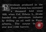 Standbild Bohren von Öl United States USA, 1923, aus Sekunde 21 historischem Filmmaterial Videoclip 65675050546