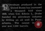 Standbild Bohren von Öl United States USA, 1923, aus Sekunde 22 historischem Filmmaterial Videoclip 65675050546