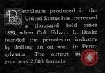 Standbild Bohren von Öl United States USA, 1923, aus Sekunde 24 historischem Filmmaterial Videoclip 65675050546