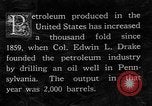 Standbild Bohren von Öl United States USA, 1923, aus Sekunde 28 historischem Filmmaterial Videoclip 65675050546