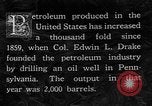 Standbild Bohren von Öl United States USA, 1923, aus Sekunde 29 historischem Filmmaterial Videoclip 65675050546