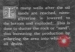 Image of pumping of oil United States USA, 1923, second 51 stock footage video 65675050547