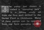 Image of crude oil Oklahoma United States USA, 1923, second 13 stock footage video 65675050548