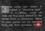 Image of crude oil Oklahoma United States USA, 1923, second 30 stock footage video 65675050548