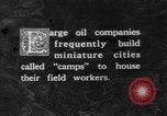 Standbild Öl Camp United States USA, 1923, aus Sekunde 1 historischem Filmmaterial Videoclip 65675050550