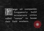 Standbild Öl Camp United States USA, 1923, aus Sekunde 4 historischem Filmmaterial Videoclip 65675050550