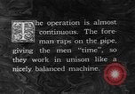 Standbild Öl Rohrleitung United States USA, 1923, aus Sekunde 58 historischem Filmmaterial Videoclip 65675050553