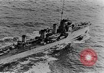 Standbild britischen Flotte im Englischen Kanal, 1918, aus Sekunde 37 historischem Filmmaterial Videoclip 65675050557
