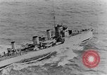 Standbild britischen Flotte im Englischen Kanal, 1918, aus Sekunde 39 historischem Filmmaterial Videoclip 65675050557
