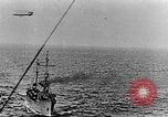 Standbild britischen Flotte im Englischen Kanal, 1918, aus Sekunde 58 historischem Filmmaterial Videoclip 65675050557