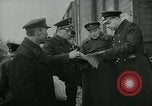 Image of freight trains Russia, 1940, second 7 stock footage video 65675050563