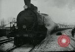 Image of freight trains Russia, 1940, second 13 stock footage video 65675050563