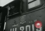 Image of freight trains Russia, 1940, second 21 stock footage video 65675050563