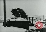 Image of freight trains Russia, 1940, second 33 stock footage video 65675050563
