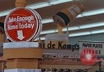 Image of 1950s supermarket in America Yonkers New York USA, 1958, second 4 stock footage video 65675050577