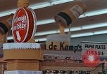 Image of 1950s supermarket in America Yonkers New York USA, 1958, second 8 stock footage video 65675050577