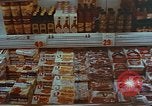 Image of 1950s supermarket in America Yonkers New York USA, 1958, second 25 stock footage video 65675050577