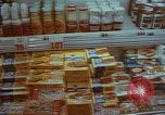 Image of 1950s supermarket in America Yonkers New York USA, 1958, second 34 stock footage video 65675050577