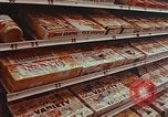 Image of 1950s supermarket in America Yonkers New York USA, 1958, second 40 stock footage video 65675050577