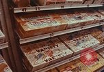 Image of 1950s supermarket in America Yonkers New York USA, 1958, second 42 stock footage video 65675050577