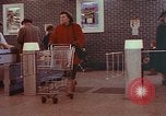 Image of Grand Union supermarket 1950s Yonkers New York USA, 1958, second 3 stock footage video 65675050578
