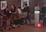 Image of Grand Union supermarket 1950s Yonkers New York USA, 1958, second 8 stock footage video 65675050578
