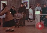 Image of Grand Union supermarket 1950s Yonkers New York USA, 1958, second 9 stock footage video 65675050578
