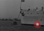 Image of British ship patrols waters near Iran Iran, 1951, second 6 stock footage video 65675050592