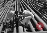Image of oil pumping station Iran, 1951, second 9 stock footage video 65675050593