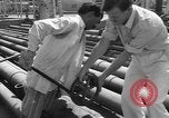Image of oil pumping station Iran, 1951, second 23 stock footage video 65675050593