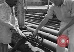Image of oil pumping station Iran, 1951, second 28 stock footage video 65675050593