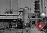 Image of oil pumping station Iran, 1951, second 29 stock footage video 65675050593