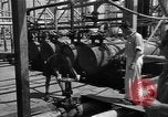 Image of oil pumping station Iran, 1951, second 37 stock footage video 65675050593