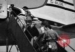 Image of British nationals board aircraft Iran, 1951, second 8 stock footage video 65675050594
