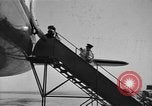 Image of British nationals board aircraft Iran, 1951, second 34 stock footage video 65675050594