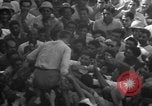 Image of demonstration during 1951 Iran oil crisis Iran, 1951, second 16 stock footage video 65675050595