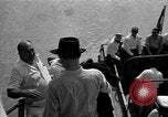 Image of British nationals leave by ferry Iran, 1951, second 28 stock footage video 65675050597