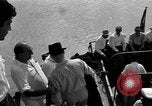 Image of British nationals leave by ferry Iran, 1951, second 29 stock footage video 65675050597