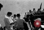 Image of British nationals leave by ferry Iran, 1951, second 30 stock footage video 65675050597
