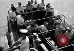 Image of British nationals leave by ferry Iran, 1951, second 33 stock footage video 65675050597