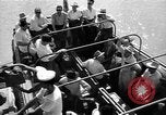 Image of British nationals leave by ferry Iran, 1951, second 37 stock footage video 65675050597