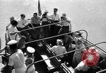 Image of British nationals leave by ferry Iran, 1951, second 44 stock footage video 65675050597