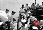 Image of British nationals leave by ferry Iran, 1951, second 50 stock footage video 65675050597
