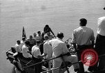 Image of British nationals leave by ferry Iran, 1951, second 56 stock footage video 65675050597