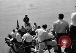 Image of British nationals leave by ferry Iran, 1951, second 57 stock footage video 65675050597