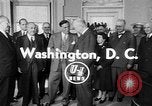 Image of President Eisenhower Washington DC USA, 1954, second 4 stock footage video 65675050605