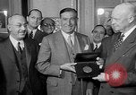 Image of President Eisenhower Washington DC USA, 1954, second 17 stock footage video 65675050605