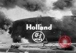 Image of oil fire Rotterdam Netherlands, 1954, second 3 stock footage video 65675050606